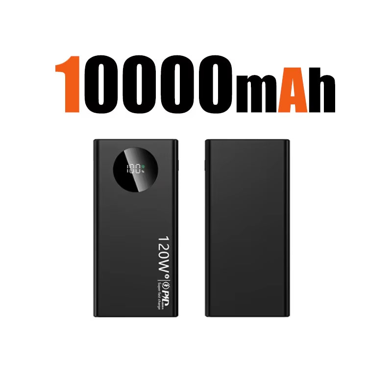 Unleash Power On-the-Go: 120W 50000mAh Ultra-Fast Charging Power Bank for iPhone, Samsung, and Huawei - Your Ultimate Portable Battery Solution for 2024!