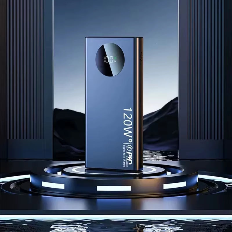 Unleash Power On-the-Go: 120W 50000mAh Ultra-Fast Charging Power Bank for iPhone, Samsung, and Huawei - Your Ultimate Portable Battery Solution for 2024!